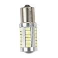 thumbnail image 4 of BA15S 12V White LED Sidelight Indicator Car Light Bulb 1156 P21W Silver 33-LED, 4 of 8