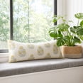 thumbnail image 4 of Fmbmuo Long Lumbar Pillow , Removable Vintage Floral Rectangular Pillow , For Couch Sofa Bed Living Room Home Decor, 4 of 7