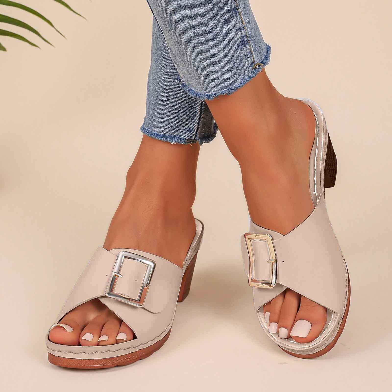 Sabots En Cuir Véritable Pour Femme - Modèles 7901/7902, Semelle Légère En Polyuréthane, Confort Orthopédique | Mules D'intérieur, Chaussons, Soutien De La Voûte Plantaire