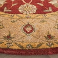 thumbnail image 4 of SAFAVIEH Antiquity Lilibeth Oriental Wool Area Rug, Rust, 8' x 8' Round, 4 of 11