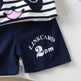 thumbnail image 5 of Baby Boy's Clothing Boys 2PCS Shorts Set Kids Unisex Spring Summer Cotton Animal Print Short Sleeved Running Suit 18-24 Months 2t 3t 4t 5t 6t T-Shirt Pocket Pants & Outfit Two Pieces, 5 of 5