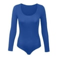 thumbnail image 3 of Women Comfortable Womens Crew Neck Long Sleeve Bodysuit Sleek Tops for Occasions and Everyday Wear Sexy Body Suits Women Clothing, 3 of 4