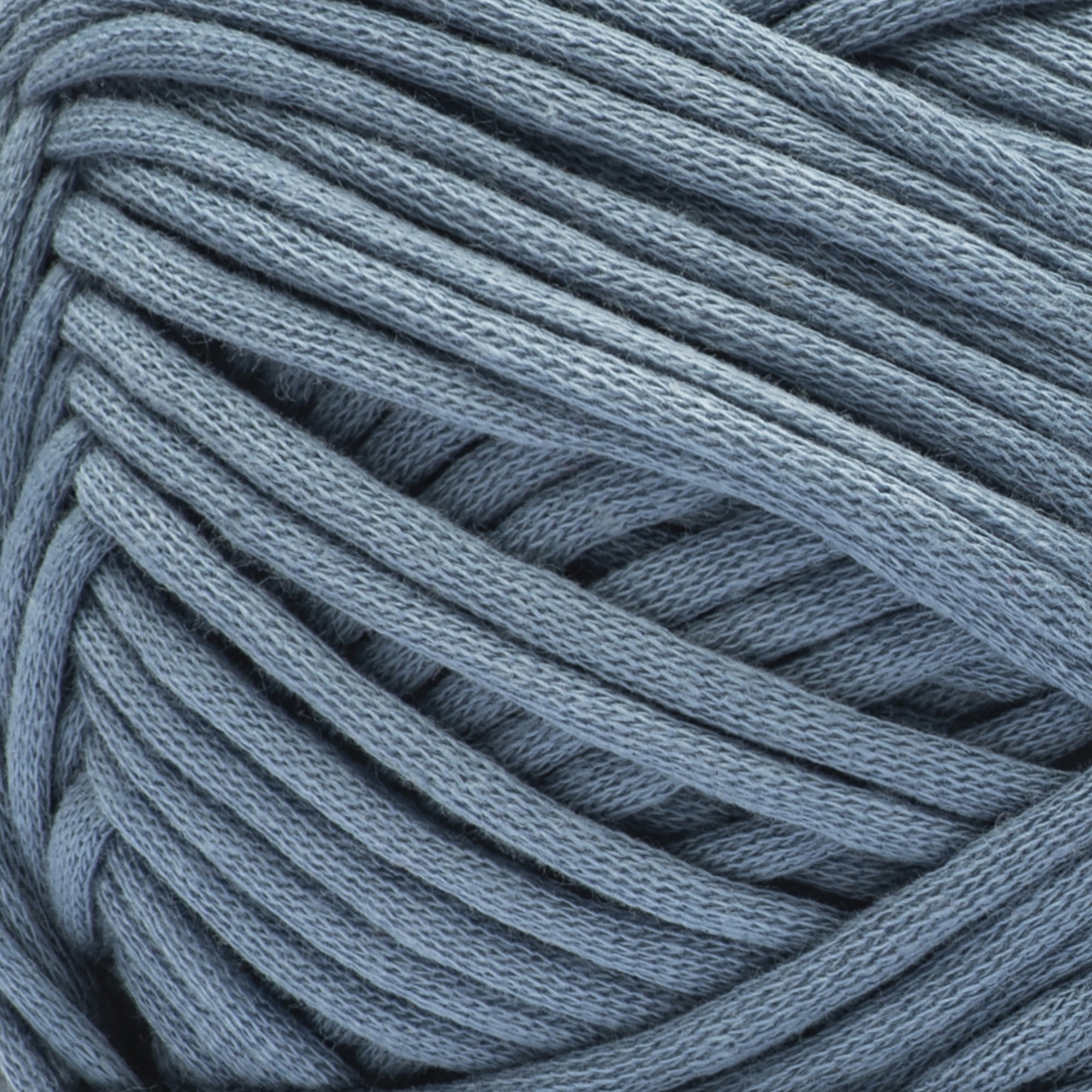 Bernat® Maker™ #5 Bulky Cotton Yarn, Steel Blue 8.8oz/250g 317 Yards (2 Pack)