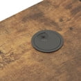 thumbnail image 5 of 59" Adjustable Brown And Black And Black L Shape Standing Desk, 5 of 7