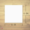 thumbnail image 5 of 11" x 11" Square White Cardstock - Extra Thick 80lb Cover (216gsm) - 50 Sheets per Pack, 5 of 7