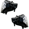 thumbnail image 3 of New Led Bulb High Low Beam Clear Lens Pair Of Headlights Compatible With Volkswagen Jetta S 2019 2020 2021 2022 2023 By Part Numbers Vw2503174 17A-941-036-E 17A941036E, 3 of 6