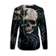 thumbnail image 5 of Sudadera para Mujer Sudaderas con Cuello Redondo Moda Impreso Blusa de Manga Larga Casual Pullover Tops Sudaderas Odeerbi ODB-5, 5 of 5