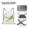 thumbnail image 4 of Rocae Hunting Frog for Gym Bag Drawstring Bags Gym Backpack for Gym, Travel, Sports, Swimming, Beach-Medium, 4 of 6