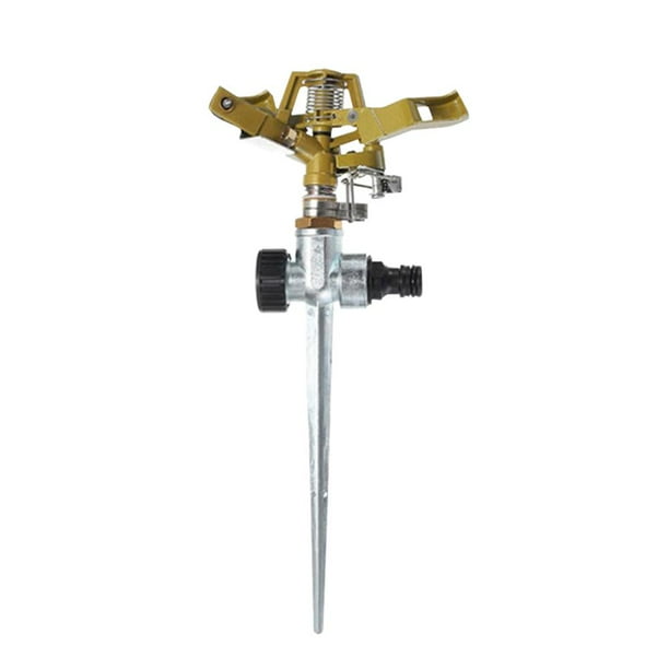 Herramienta de aspersión de riego de jardín automática de Metal de artefacto de riego giratorio