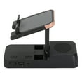 thumbnail image 5 of Soporte para teléfono móvil Altavoz Bluetooth Soporte para teléfono con Altavoz Bluetooth portátil Plegable de Alta PotenciaNegro, 5 of 5