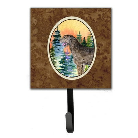 Caroline's Treasures Irish Wolfhound Leash Holder and Wall Hook