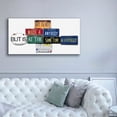thumbnail image 4 of Epic Graffiti 'Mondrian Not 4 Anybody' by Gregory Constantine, Giclee Canvas Wall Art, 60"x30", 4 of 8