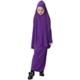 thumbnail image 1 of Vestido de niña musulmana CUTICAT multicolor M Morado, 1 of 8
