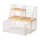 thumbnail image 4 of Organizador de bolsitas de té, soporte para tazas de café, expositor multiusos, estación para bolsitas de té, organizador de barra de café para Blanco S, 4 of 8