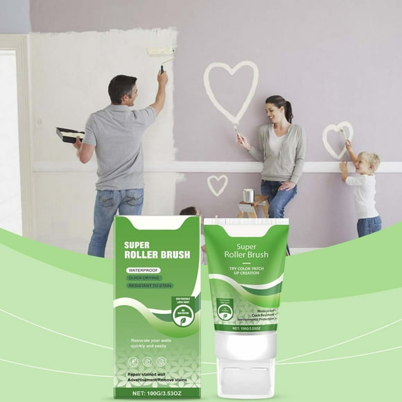 Yykcavykas Up to 30% OFF Wall Paint to Removes Graffiti Repair Graffiti Stains Cover Repair Home Self-paint Wall Paint 100g|Green-622