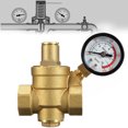 Heavy Duty Adjustable Brass Water Pressure Reducing Regulator Valves ...