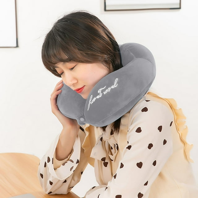 Oreiller de Classification de Produits // Titre du Produit Oreiller de Cou en Forme de U pour Soutien Design Ergonomique pour Sommeil Confortable et Cou
