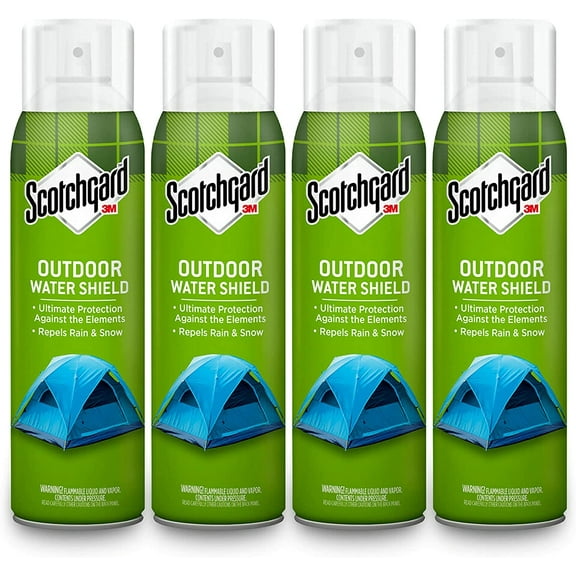 Scotchgard Heavy Duty Water Shield, Repels Water, Ideal For Outerwear, Tents, Backpacks, Canvas, Polyester And Nylon, 42 Ounces