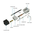 thumbnail image 4 of Hotend, Cabezal De Impresión Del Extrusor, Conexión Hermética Totalmente Metálica Para Impresora 3D, 4 of 7