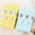 thumbnail image 3 of Bigersell Cotton Towels 71 x 32 cm Thick Microfiber Soft Bath Towels Quick Dry and Super Absorbent Rectangular Bathroom Shower Towel Breathable Face Towels Yellow, 3 of 3