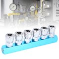 thumbnail image 2 of Aluminum Alloy Air Compressor Quick Connect Coupler with Push-In Design for Efficient Gas Pipeline Installation, 2 of 4