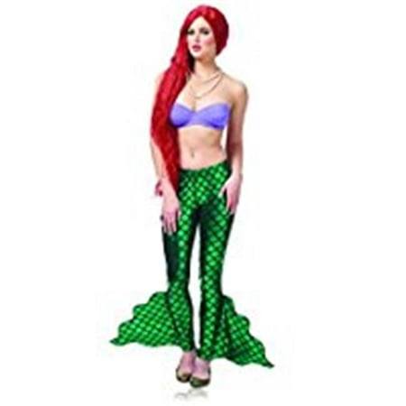 Mermaid Pants Green Fin Mythical Creature Womens Adult Costume Leggings
