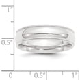 thumbnail image 2 of Platinum 6mm Comfort-Fit Milgrain Size 9 Wedding Band Made In United States pmcf060-9, 2 of 5