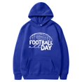 thumbnail image 3 of WILLBEST Sudaderas De Hombre Men Rugby Printed Pocket Drawstring Hooded Sweatshirt Casual Loose Comfortable Business Sweatshirt Grande, 3 of 3