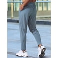 thumbnail image 3 of Pantalones de chándal para hombre Pantalones de chándal ligeros con bolsillos Running Workout Athletic, 3 of 7