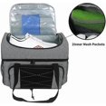 thumbnail image 3 of Bowling Bag - Padded Divider - Holds Two Bowling Balls and Shoes Banmo, 3 of 5