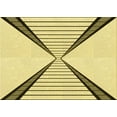 thumbnail image 1 of Ahgly Company Machine Washable Indoor Rectangle Transitional Sun Yellow Area Rugs, 5' x 8', 1 of 7