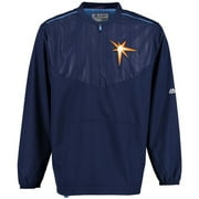 Tampa Bay Rays Majestic On Field Cool Base Training Half-Zip Jacket - Navy