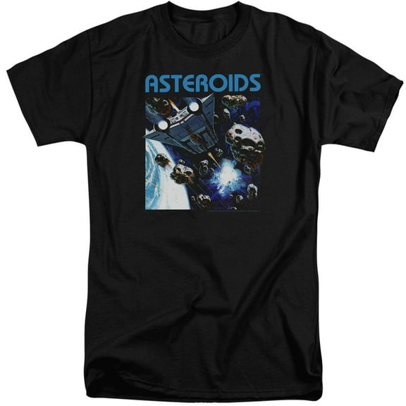 Atari - 2600 Asteroids - Tall Fit Short Sleeve Shirt - X-Large