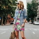 thumbnail image 4 of Fotbe Orchids Flowers Vestido de Verano sin Mangas para Mujer – Vestido Midi Línea A, Estilo Camiseta Floral, Vestido Playero Casual y Fluido, 4 of 7