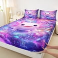 thumbnail image 4 of Erosebridal Pink Animal Salamander Full Size Sheets 4-Piece For Girls Boys,Kids Cartoon Sea Axolotl Bed Sheets, 4 of 5