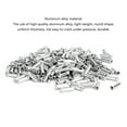 thumbnail image 4 of 100 Pcs Aluminum Alloy Brake End Cover Bike Cable End Caps Cable Road Bicycles Brake Cable End Tip Inner Line Cover, 4 of 8