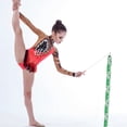 thumbnail image 4 of OULII Lot de 1 Rubans de Danse Verts pour Enfants et 400.0X5.0X0.1in, 4 of 8