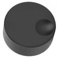 thumbnail image 2 of Black Matte Solid Aluminum Knob32X13mm Volume Control Knob for 6mm Potentiometer, 2 of 8