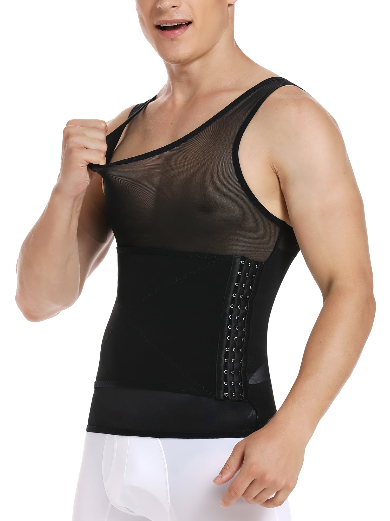 Slimbelle Mens Tummy Control Shapewear Compression Under