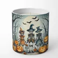thumbnail image 1 of Calacas Skeletons Spooky Halloween Decorative Soy Candle, 1 of 1