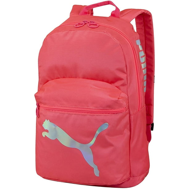 PUMA PUMA Unisex Essential Backpack (One Size, Bright Pink) Walmart