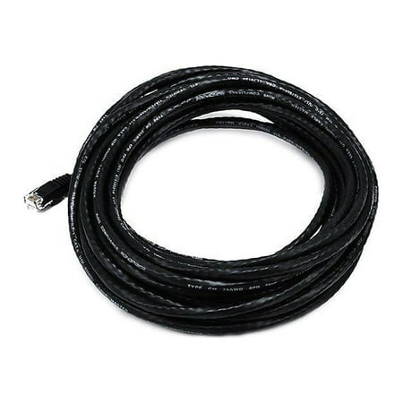 UPC: 0844660049937 | Monoprice 30  24AWG Cat5e UTP Ethernet Network Cable Black 104993
