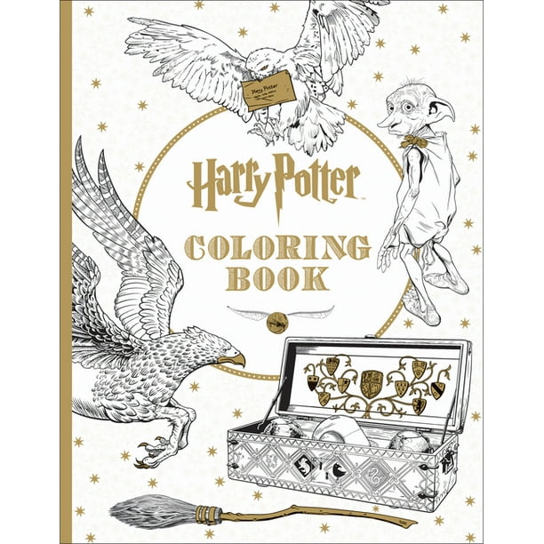 harry potter coloring book paperback walmart com