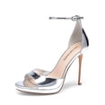 thumbnail image 1 of Sandalia DREAM PAIRS DWUMHS2565 Plata Tacón 11.2 cm Talla 9.5, 1 of 7
