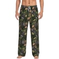 thumbnail image 2 of Picia Camouflage Skulls Mens Soft Woven Cotton Elastic Waistband Sleep Pajama Pant Lounge Sleep Pant With Pockets And Drawstring-Medium, 2 of 9