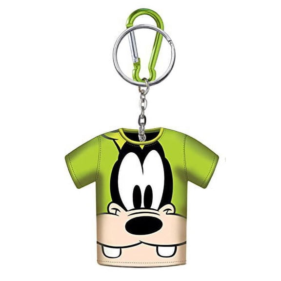 Coin Purse - Disney - Goofy T-Shirt Holder Keyring New 85089