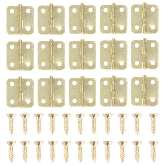 Frcolor Hingesmini Small Cabinet Box Hinge Hinges Wooden Jewelry Decorativefurniture Minihouse Miniature Doorcrafts Box