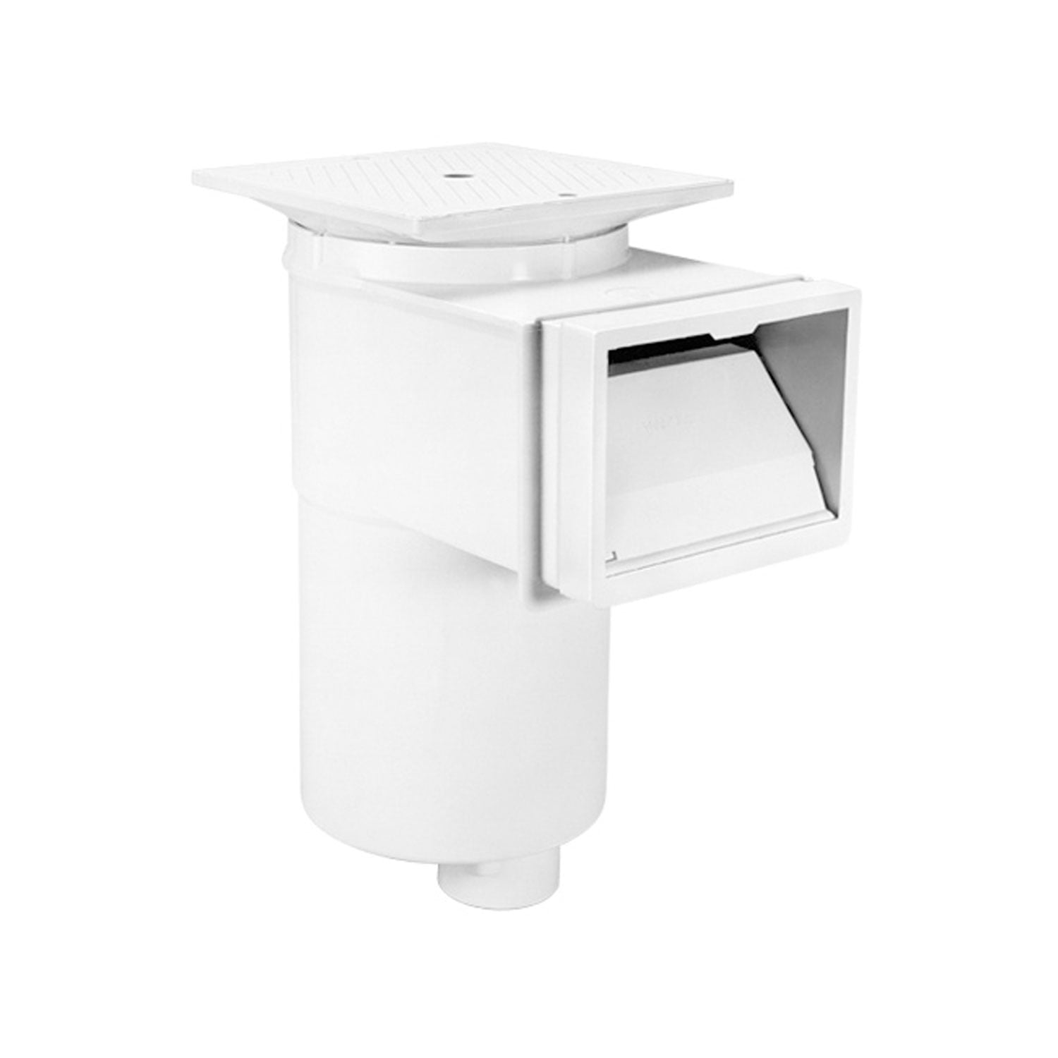 Hayward SP10851OM Outside Mount Auto Pool Skimmer with 1.5 Inch FIP, Square