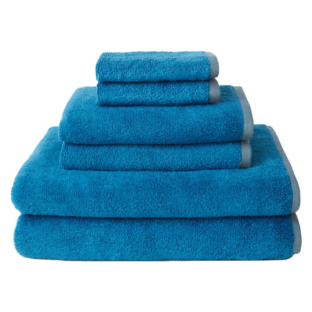 Welspun USA Inc Carefree Comforts Quick Dry 6 Piece Towel Set Walmart