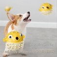 thumbnail image 4 of Dog Leakage Food Ball Fish Shape Molar Bite Resistant Toys Green, 4 of 5